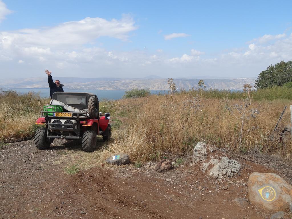 Sea Of Galilee - Genghis Khan In The Golan Giv'at Yo'av Kültér fotó
